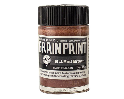 Turner Grainpaint  40mL Jar  Red Brown