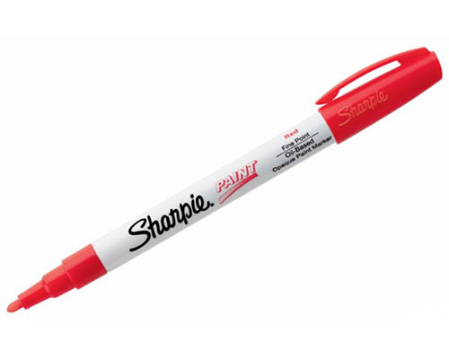 Sharpie Oil Based Paint Marker – Fine – Red