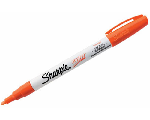 Sharpie Oil Based Paint Marker – Fine – Orange