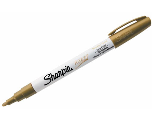 Sharpie Oil Based Paint Marker – Fine – Gold