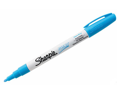 Sharpie Oil Based Paint Marker – Fine – Aqua