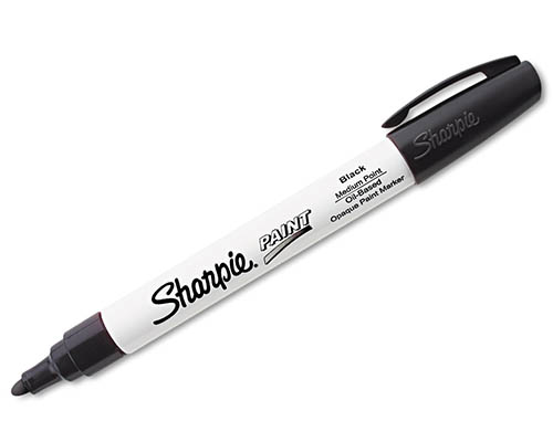 Sharpie Oil Based Paint Marker – Medium – Black