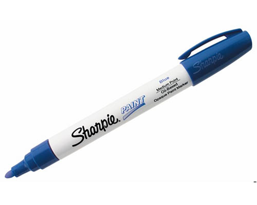 Sharpie Oil Based Paint Marker – Medium – Blue