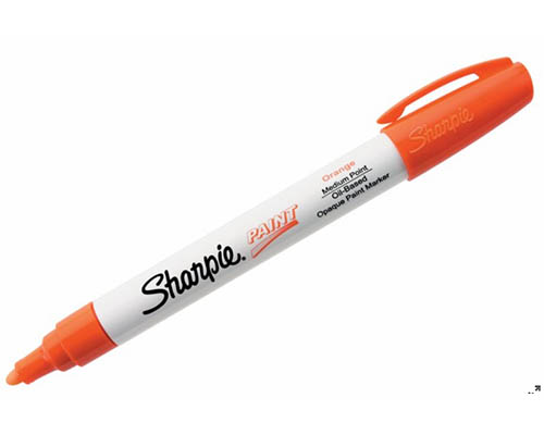 Sharpie Oil Based Paint Marker – Medium – Orange