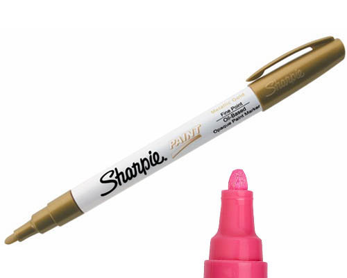 Sharpie Oil Based Paint Marker – Medium – Gold