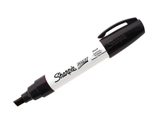 Sharpie Oil Based Paint Marker – Bold – Black