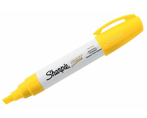 Sharpie Oil Based Paint Marker – Bold – Yellow