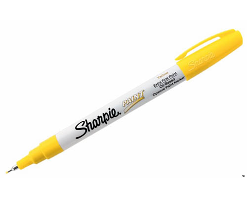 Sharpie Oil Based Paint Marker – Extra-Fine – Yellow