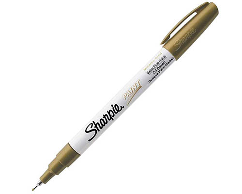 Sharpie Oil Based Paint Marker – Extra-Fine – Gold