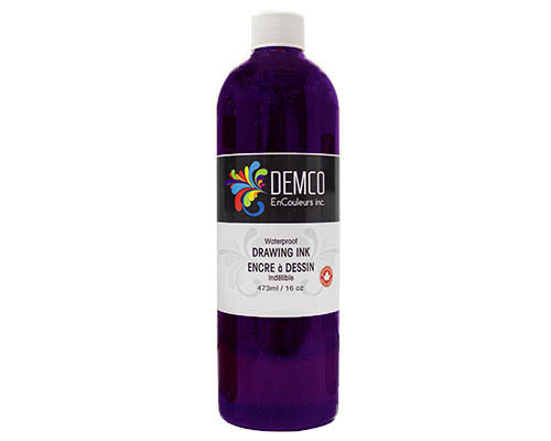 Demco Drawing Ink  473 mL (16oz) - Violet