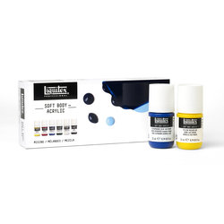 Liquitex Soft Body Mixing - Set of 6 x 22ml