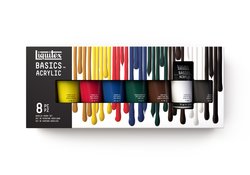 Liquitex Basics - Set of 8 x 75ml