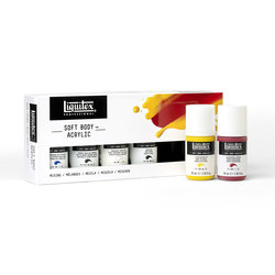 Liquitex Soft Body Mixing - Set of 6 x 59ml