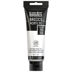 Liquitex Basics - Transparent Mixing White- 4oz