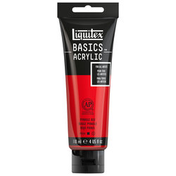 Liquitex Basics - Pyrrole Red- 4oz