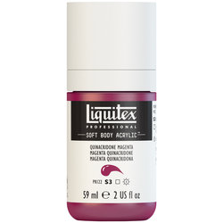 Liquitex Soft Body Acrylic - Quinacridone Magenta - 2oz