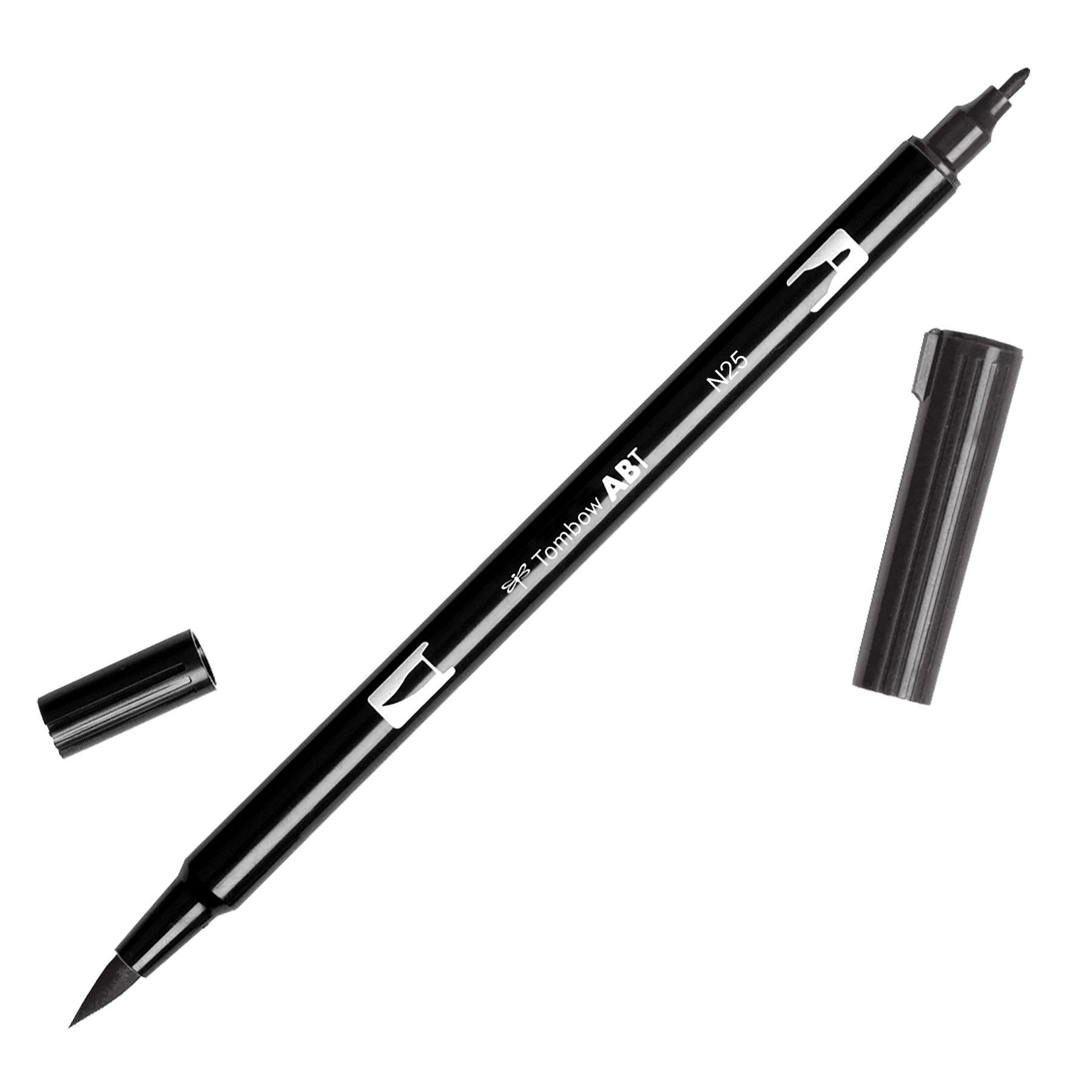 Tombow Dual Brush - Lamp Black