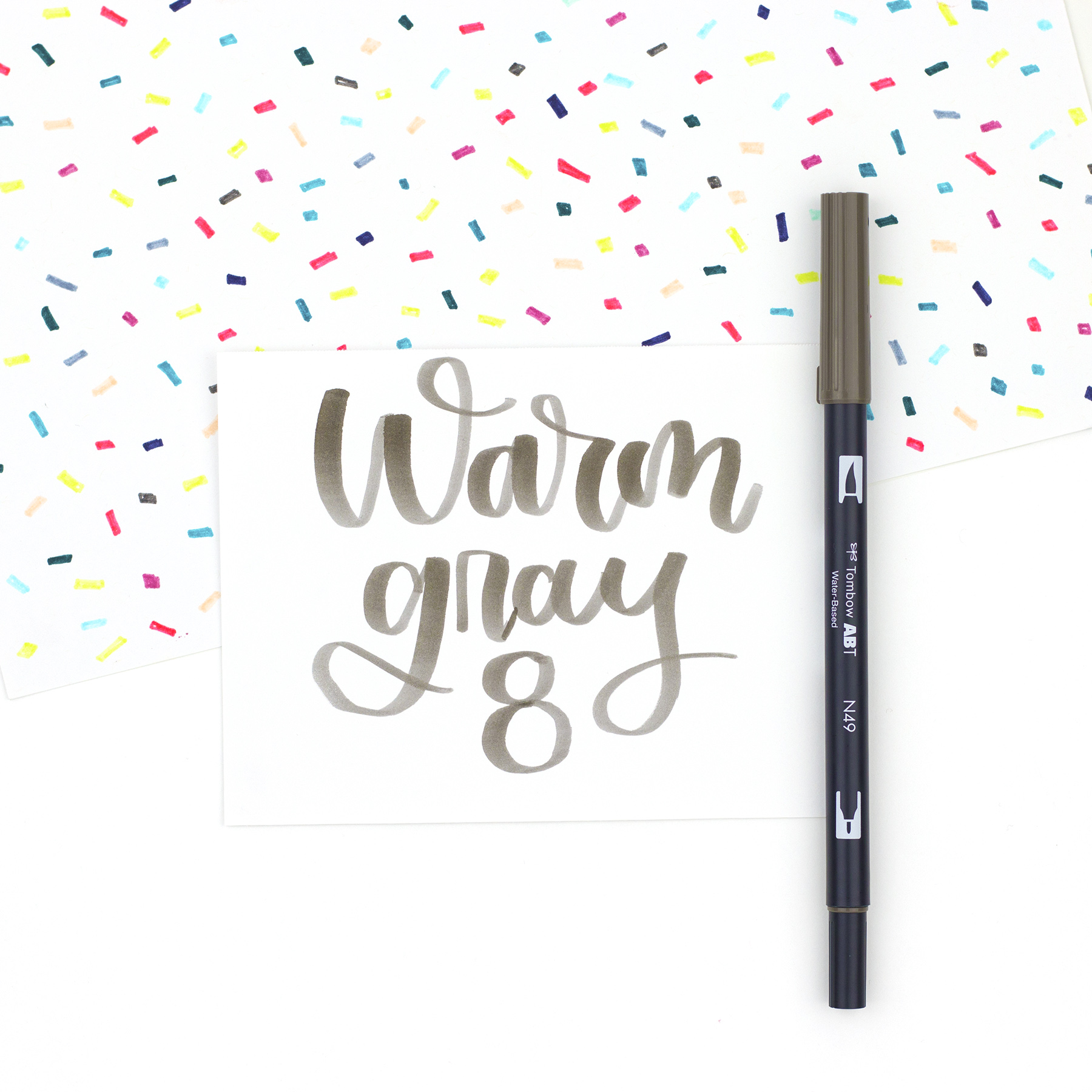 Tombow Dual Brush - Warm Gray 8