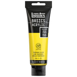 Liquitex Basics - Transparent Yellow - 4oz