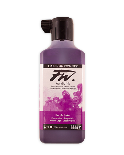 Daler-Rowney FW Artists Ink - 180ml Purple Lake