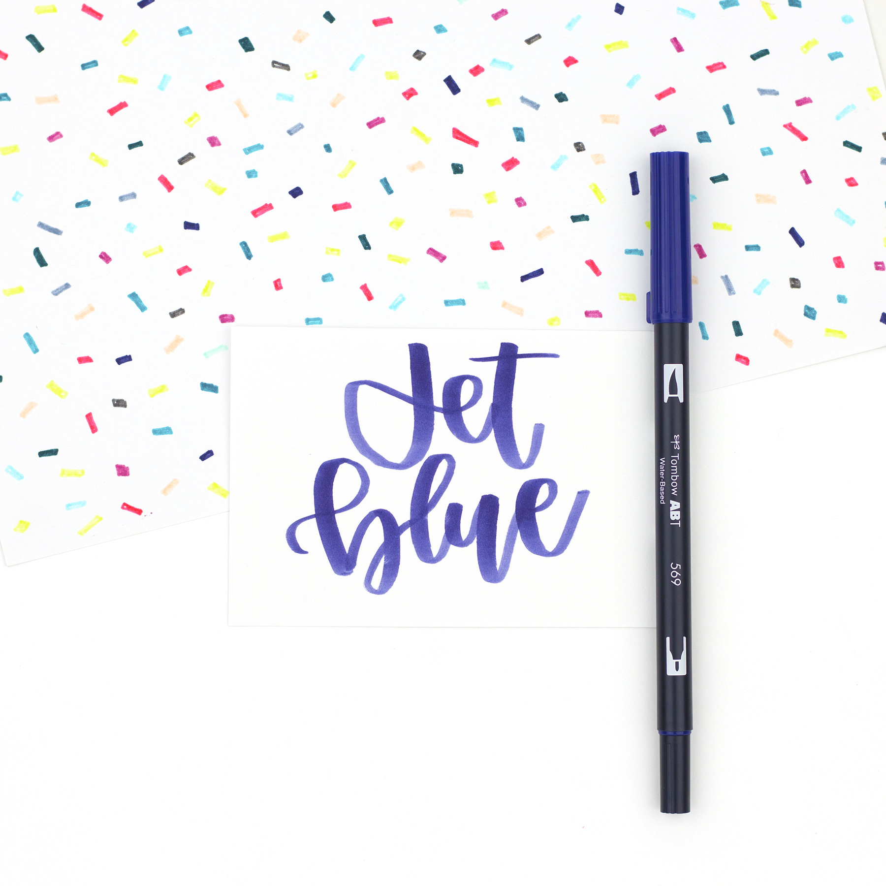 Tombow Dualbrush 569 Jet Blue