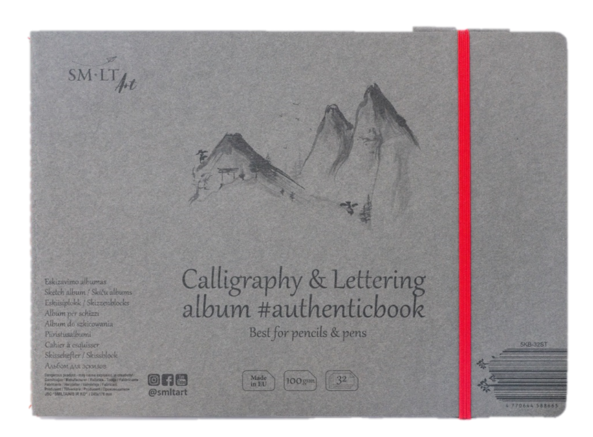 SM-LT Calligraphy & Lettering Album 7X9
