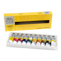 Winsor & Newton Galeria Acrylics - 10 Tube Set 60ML