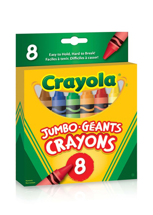 Crayola Jumbo Crayons - 8 Pack