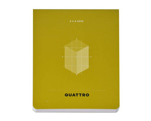 Quattro Artist Journal Grid 4.5"X5.5" 80 Sheets