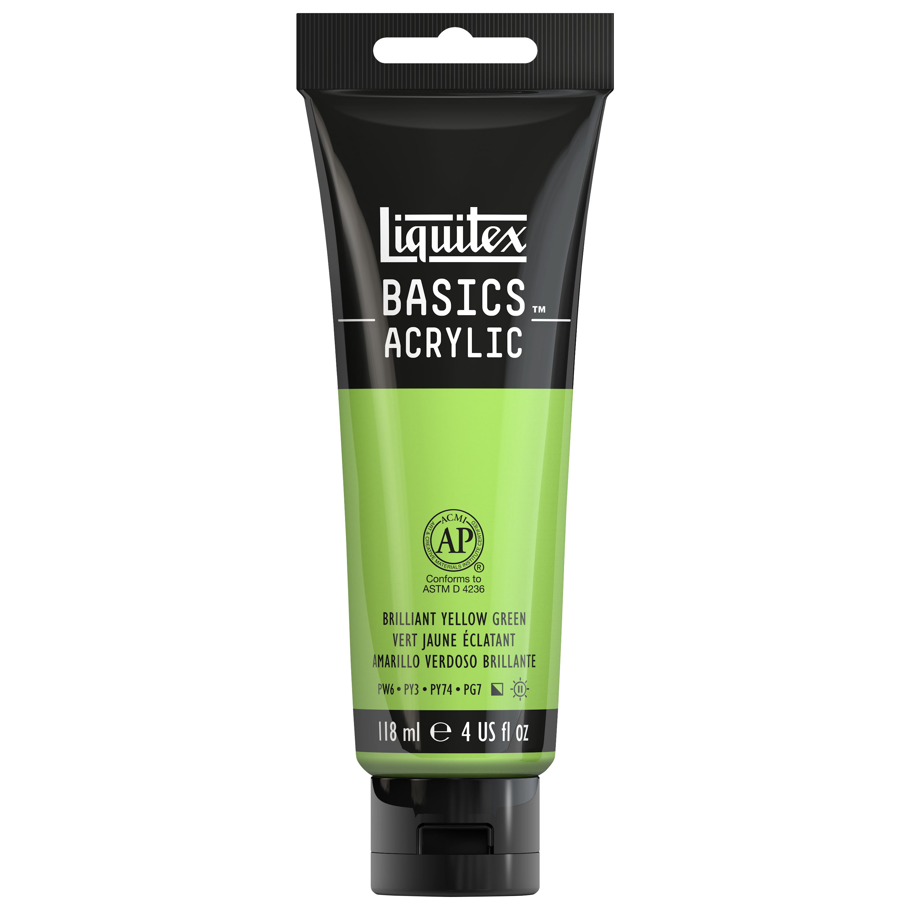 Liquitex Basics - Brilliant Yellow Green 4OZ