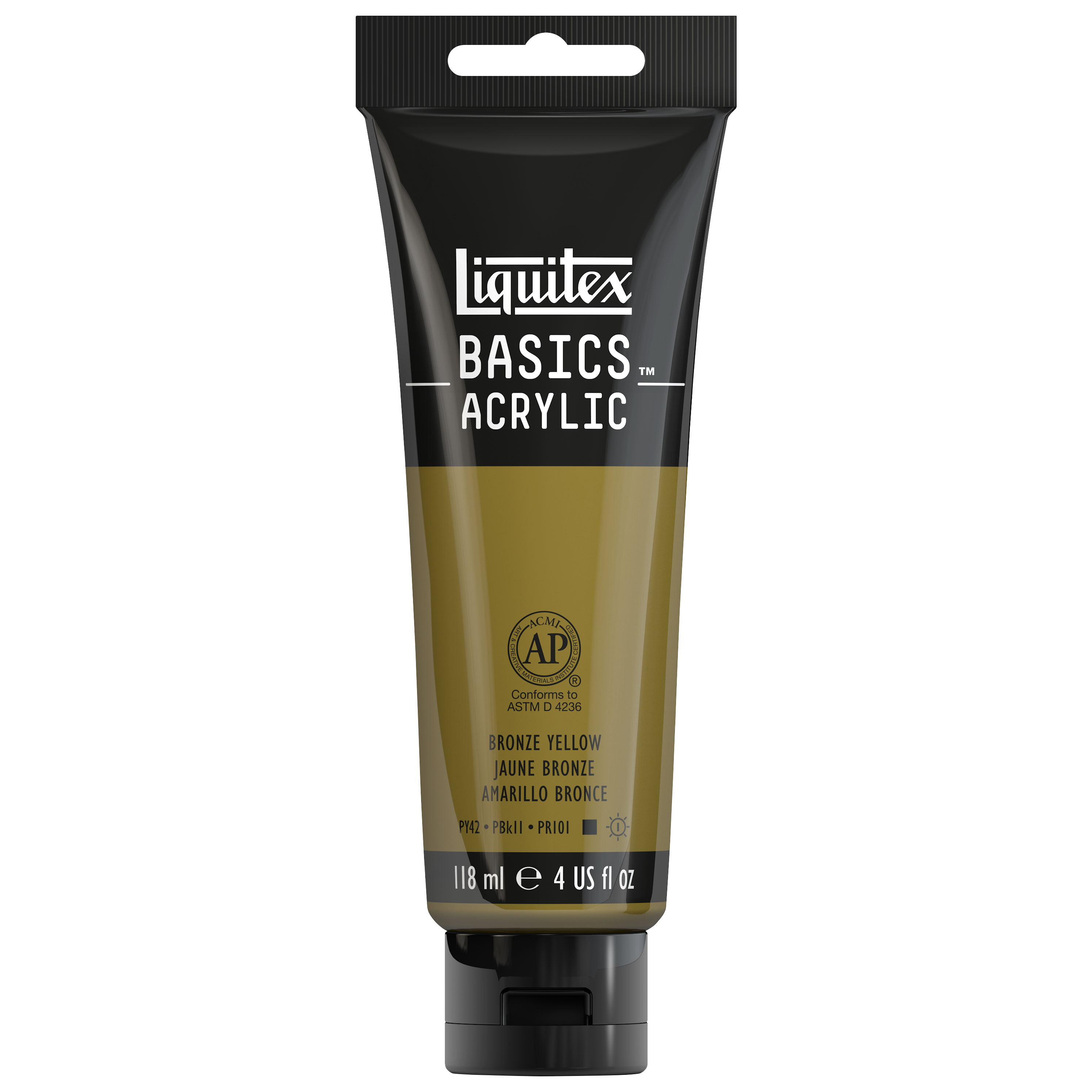 Liquitex Basics - Bronze Yellow 4OZ