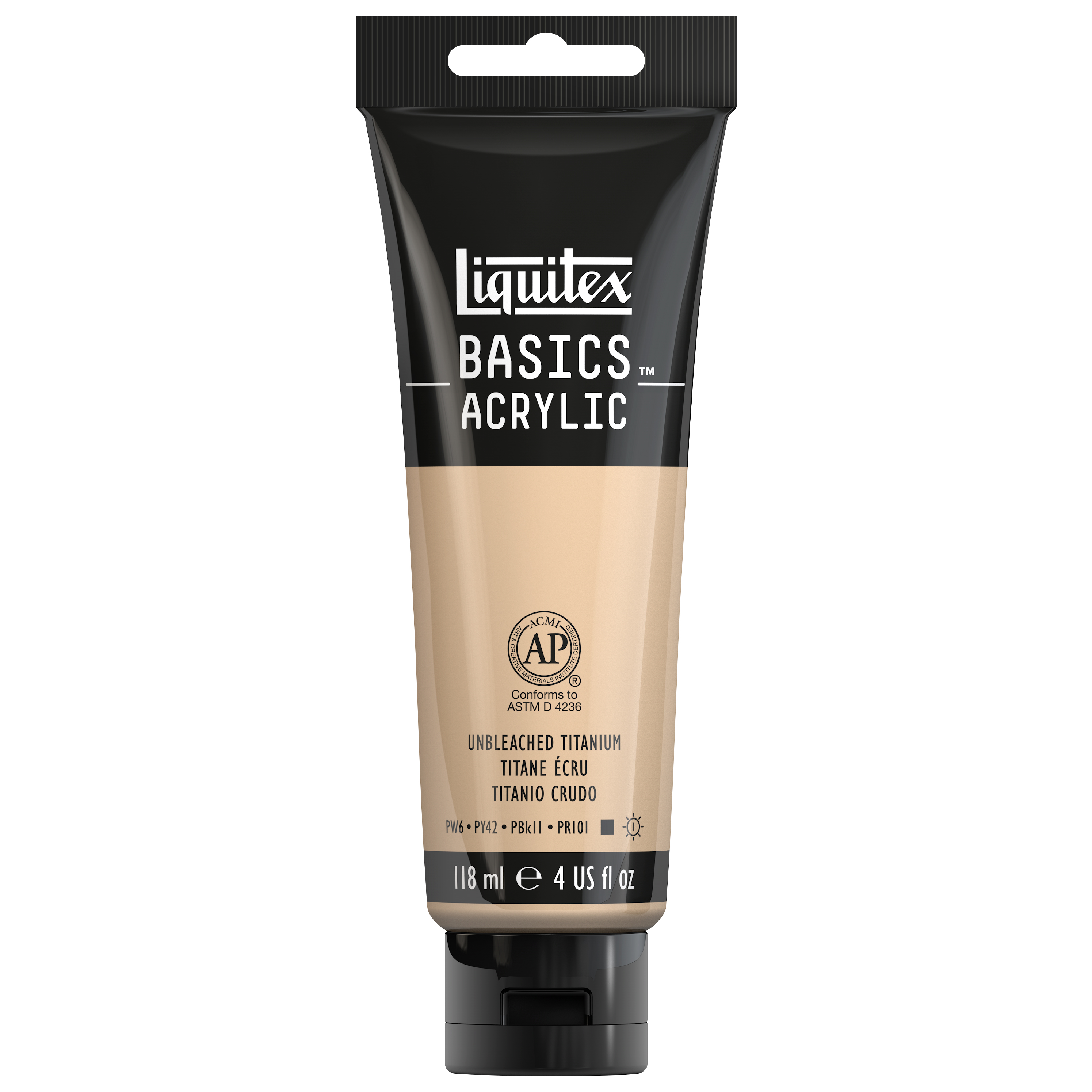 Liquitex Basics - Unbleached Titanium 4OZ