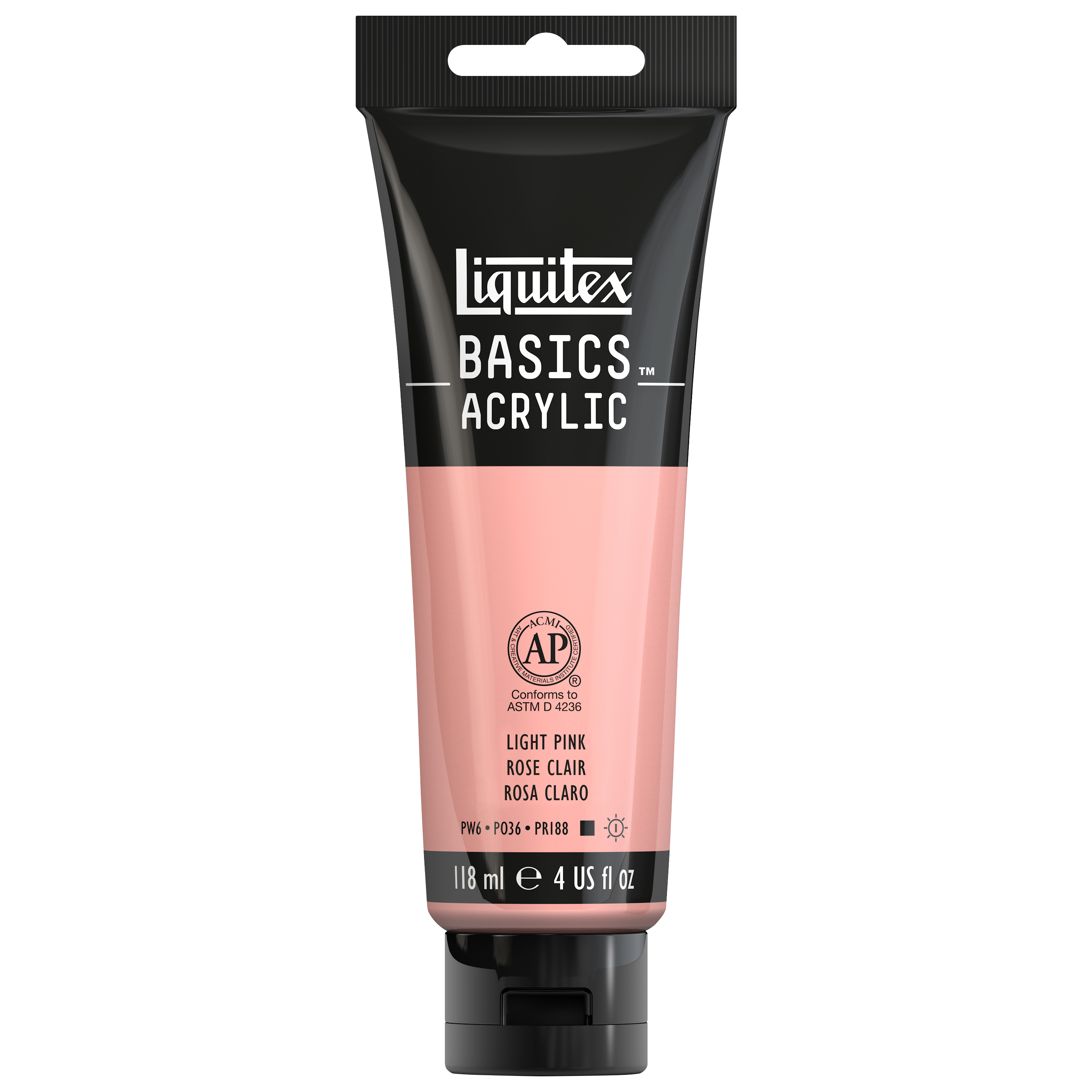 Liquitex Basics - Light Portrait Pink 4OZ