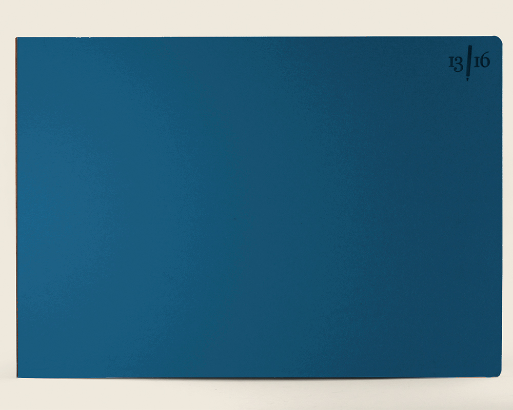13 Sedicesimi Sketchbook -  A4 Size - Landscape - Blue