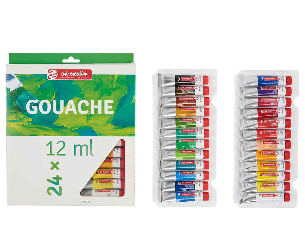 Talens Art Creation Gouache - Set of 24 x 12mL