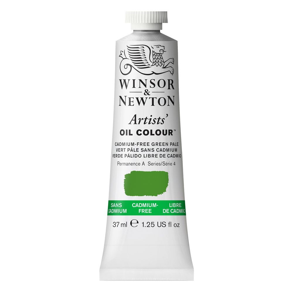 Winsor & Newton Artists' Oil Paint Cadmium Free Pale Green 37mL