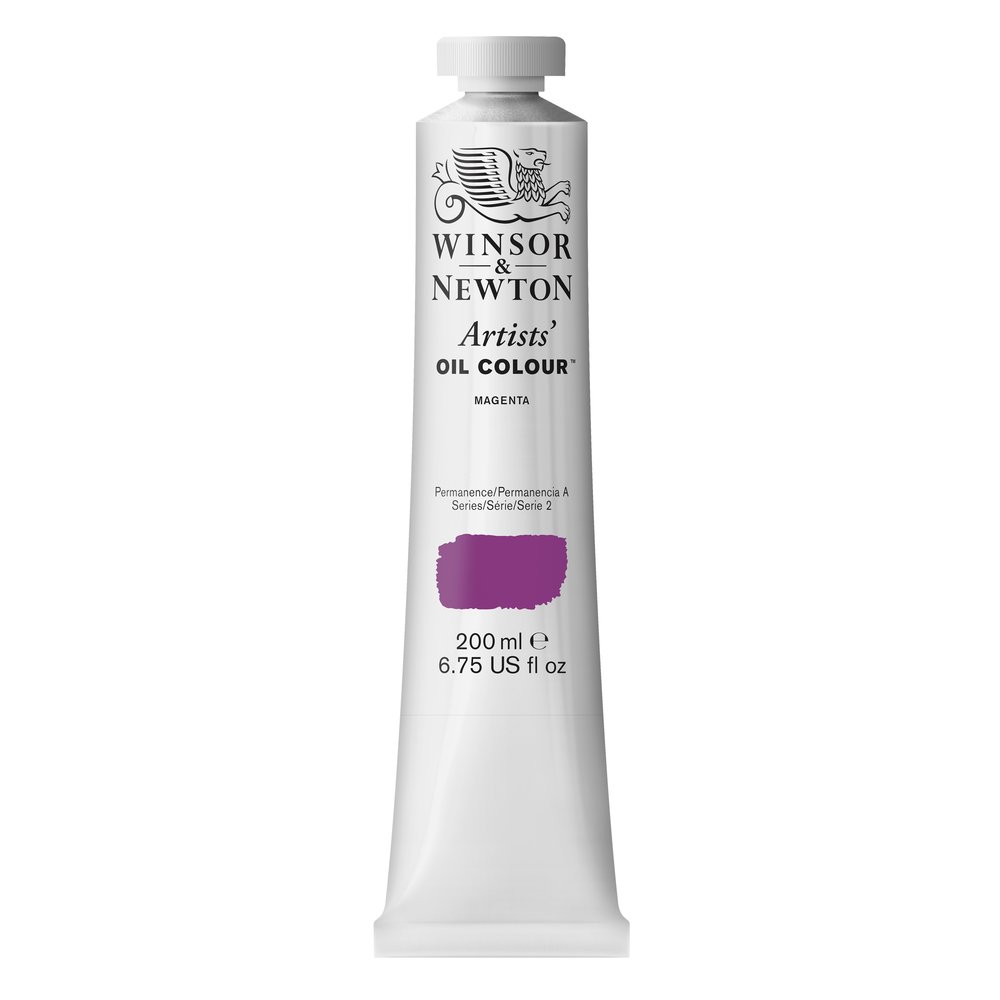 Winsor & Newton Artists' Oil Paint Magenta 200mL