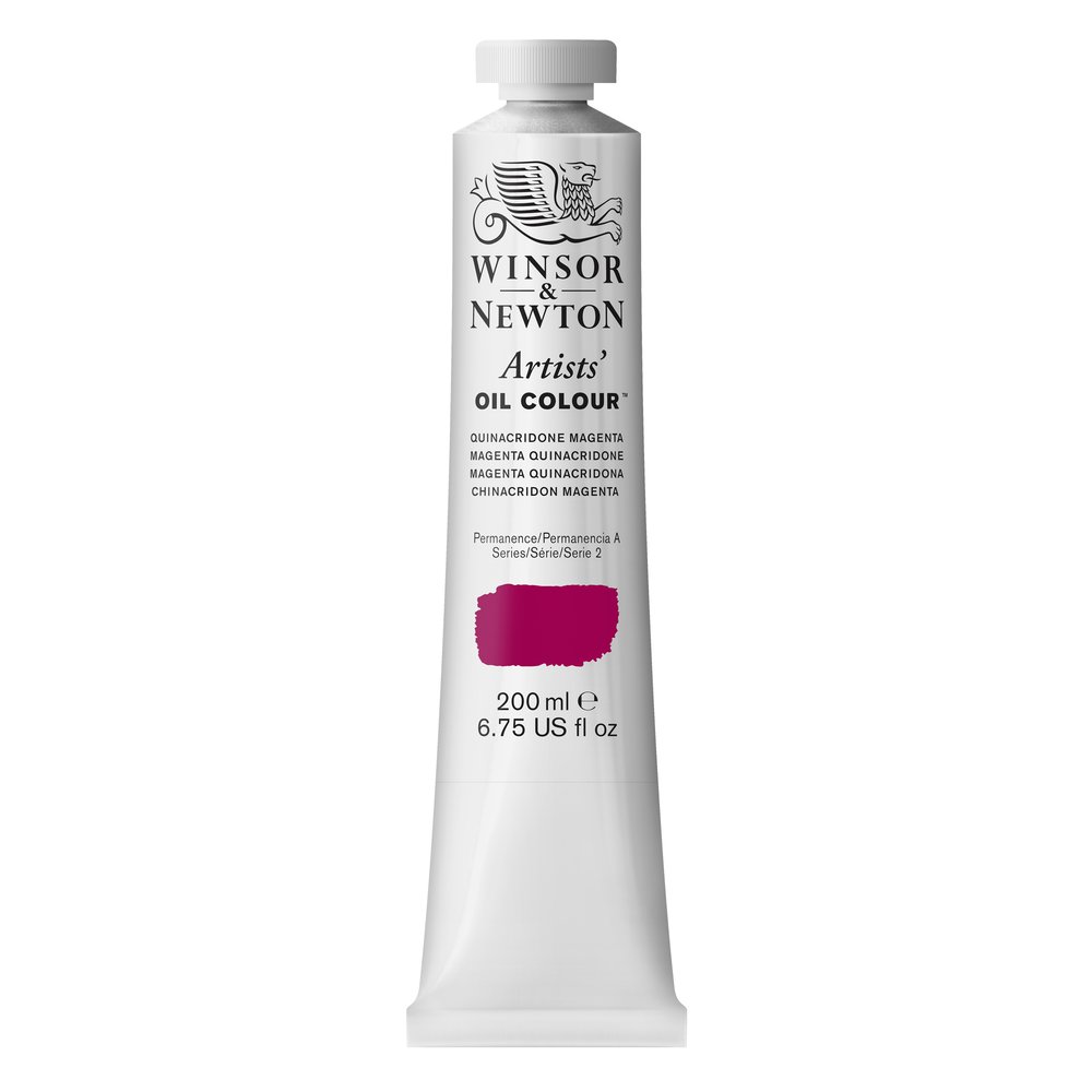 Winsor & Newton Artists' Oil Paint Quinacridone Magenta 200mL