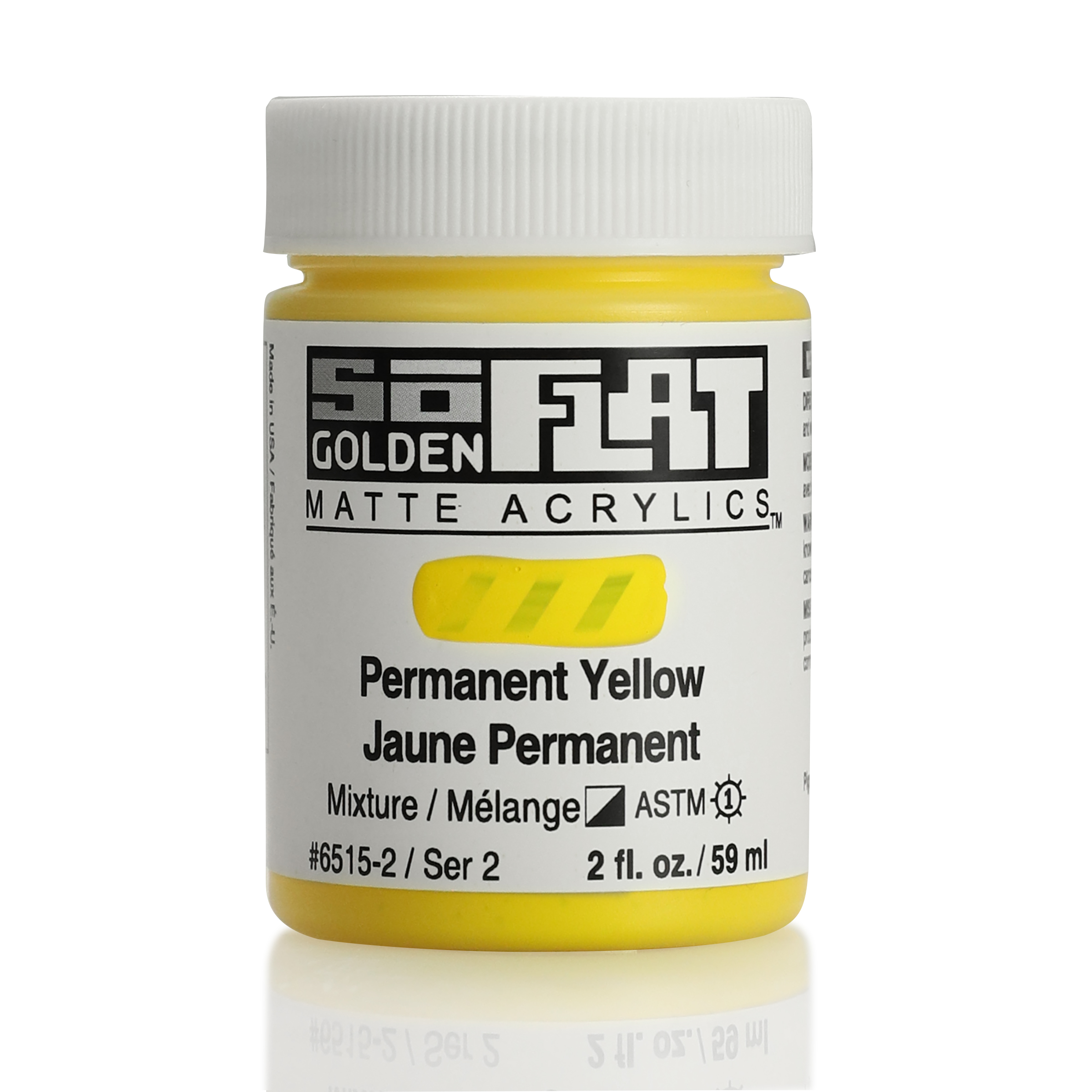 Golden Soflat 2oz Permenant Yellow