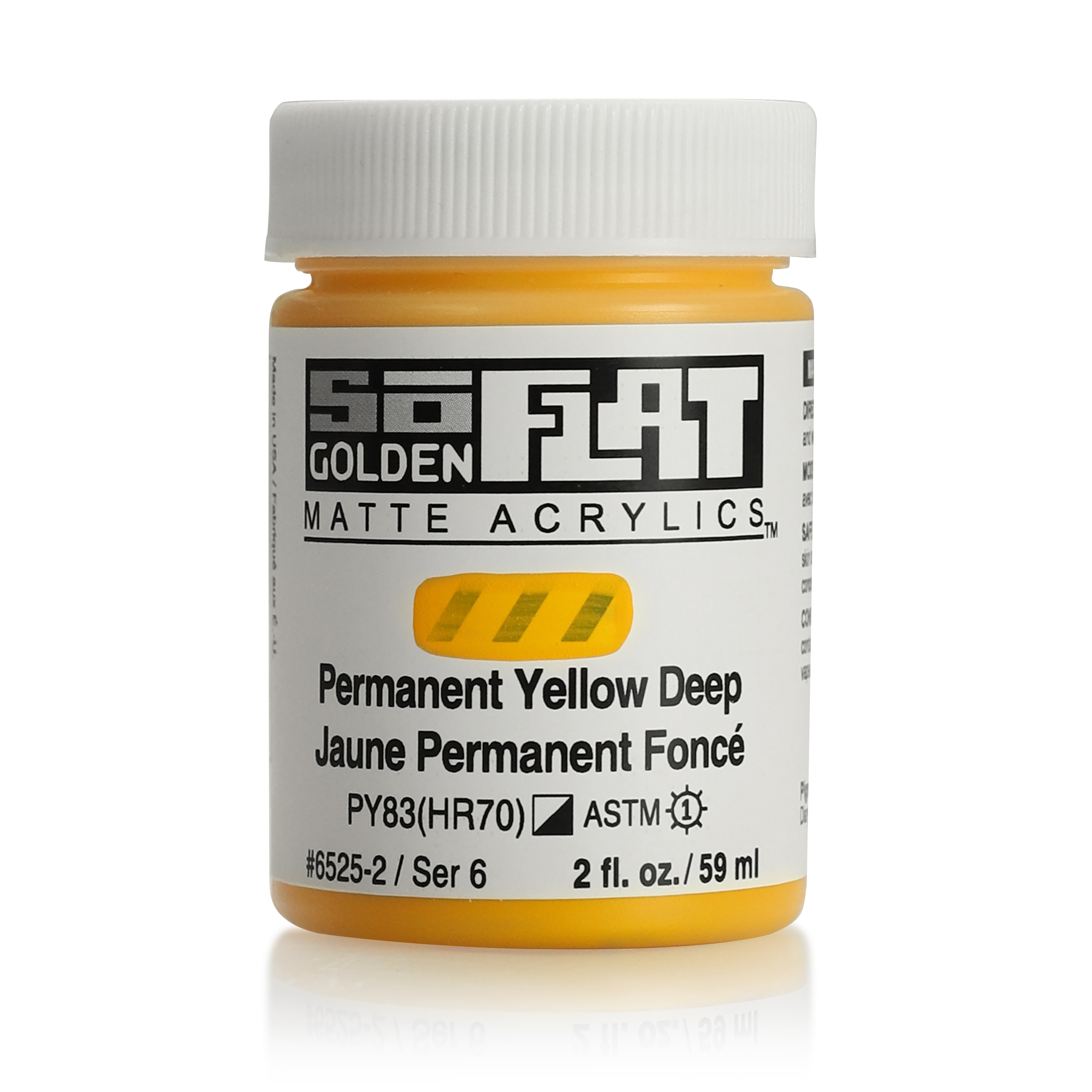 Golden Soflat 2oz Permenant Yellow Deep