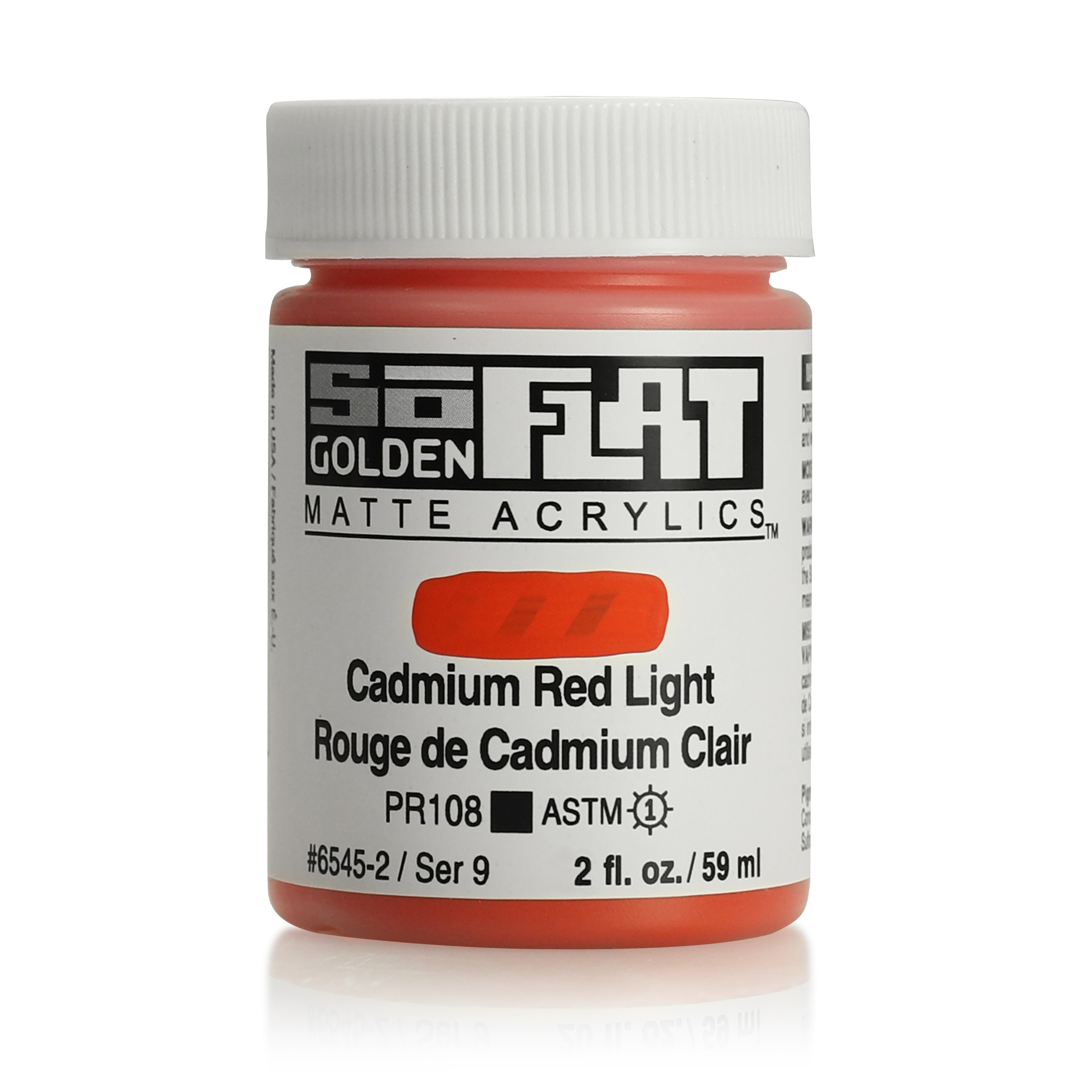 Golden Soflat 2oz Cadmium Red Light