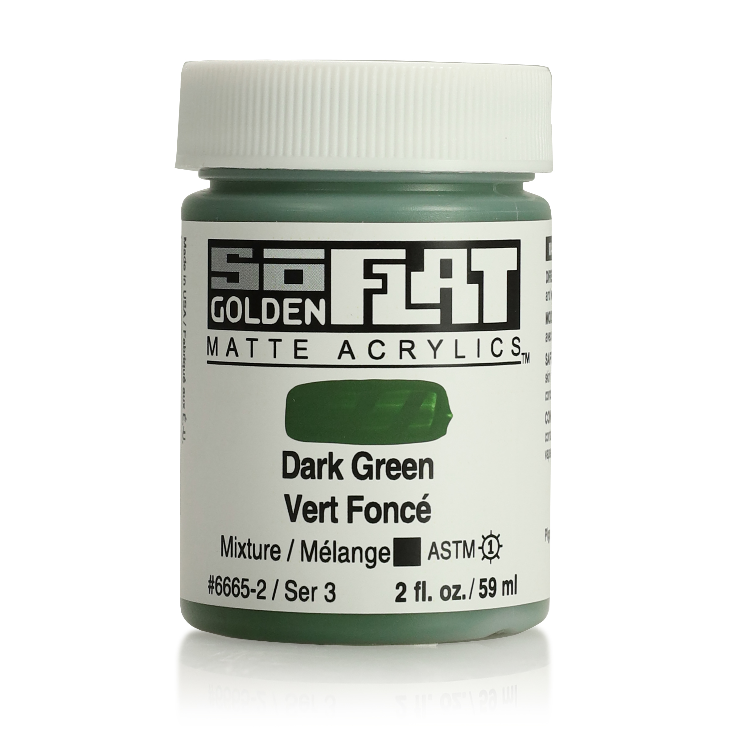 Golden Soflat 2oz Dark Green