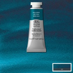 Winsor & Newton Professional Watercolour - Aqua Green - 14mL