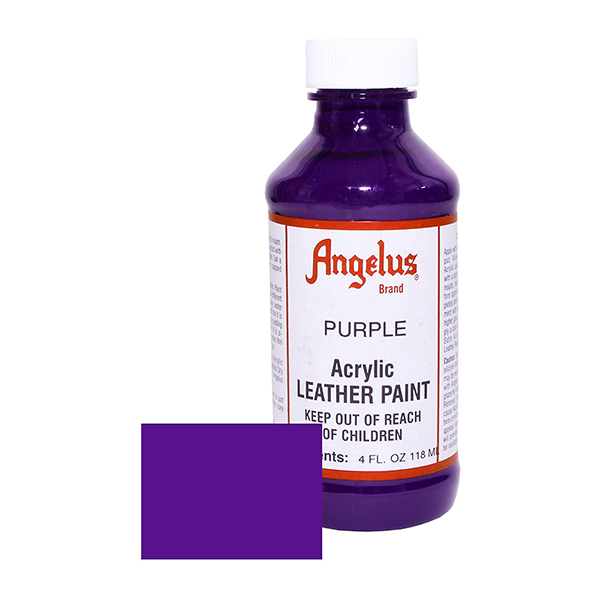 Angelus Acrylic - Purple Leather Paint - 4OZ
