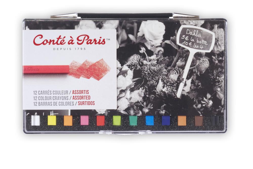 Conté a Paris Conte Crayons Assorted Set of 12