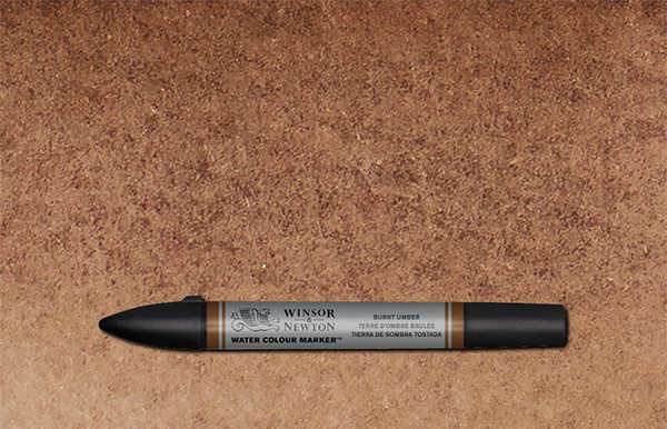 Winsor & Newton Water Colour Marker - Burnt Umber