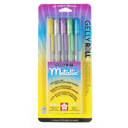 Sakura - Gelly Roll - Hot Metallic - Set of 5