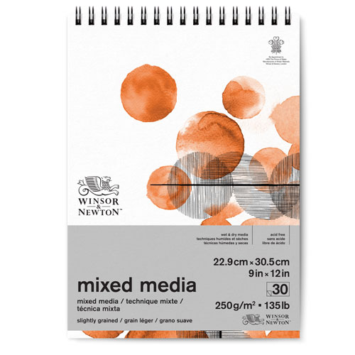 Winsor & Newton - Mix Media Pad - 135lb 9x12