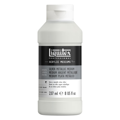 Liquitex - Silver Metallic Medium - 8oz