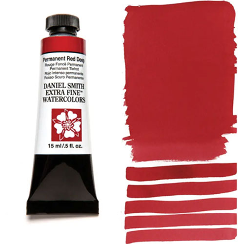 Daniel Smith - Extra Fine Watercolour - Perm Red Deep - 15ml 